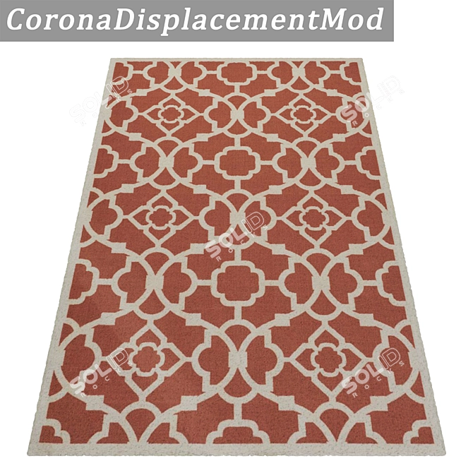 High-Quality Carpet Set - 3 Variations 3D model image 4