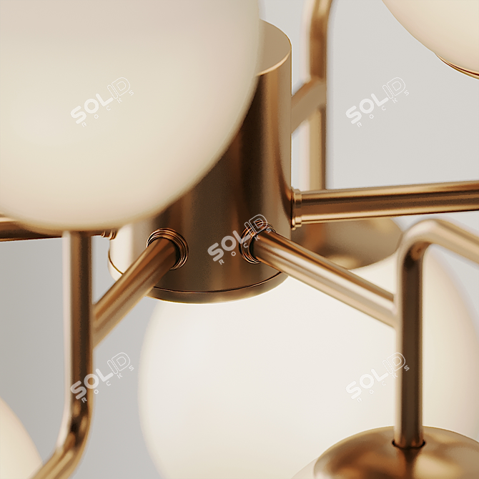 Erich Chandelier: Modern Elegance 3D model image 3