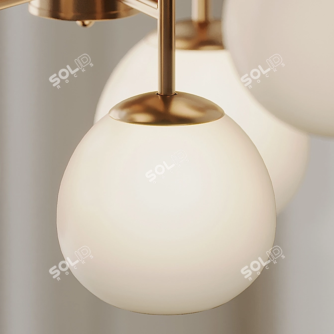 Erich Chandelier: Modern Elegance 3D model image 4