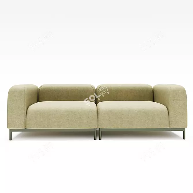 Modular CHILL Sofa: Stylish Seating 3D model image 2