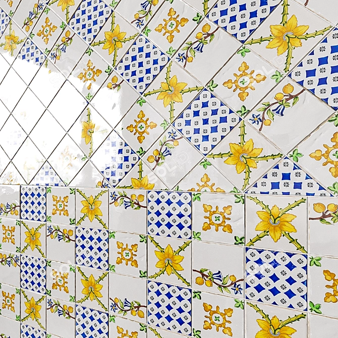 Natucer Novecento: Elegant Ceramic Tiles 3D model image 5