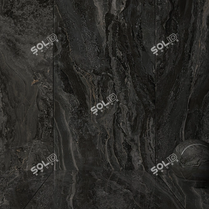 Museum Orobico Dark Wall Tiles 3D model image 2