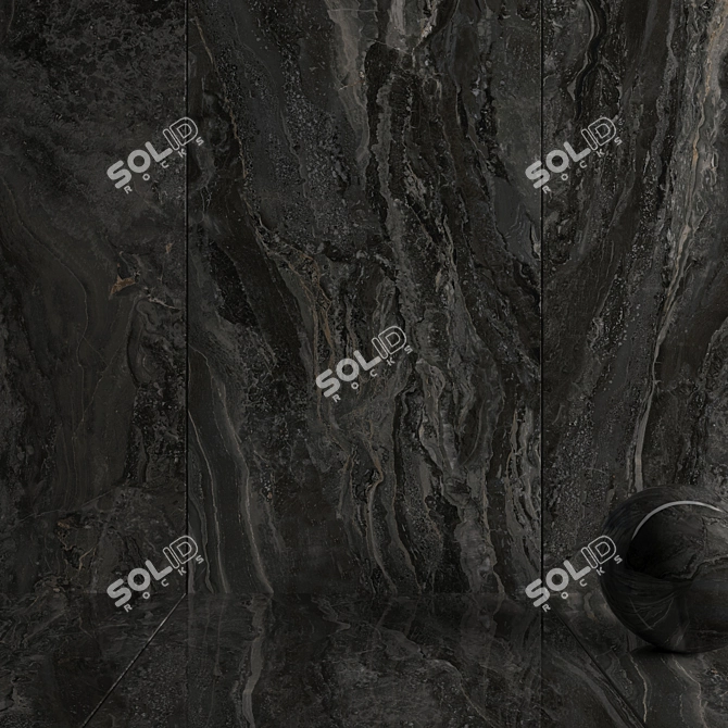 Museum Orobico Dark Wall Tiles 3D model image 3