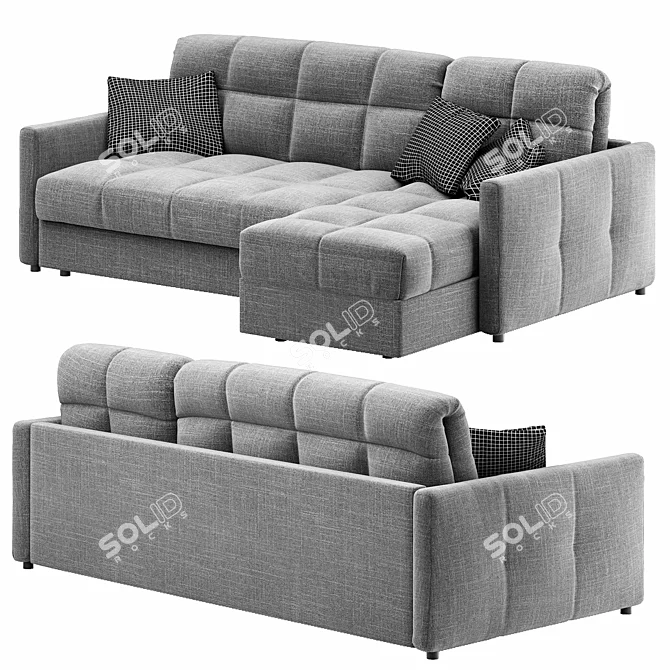 Luxury Minotti Moon Seater Sofa 3D model image 1