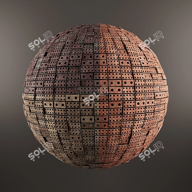 4K Brick 21 Seamless Texture 3D model image 2