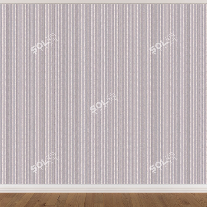 Seamless Wallpaper Set - 3 Colors 3D model image 4