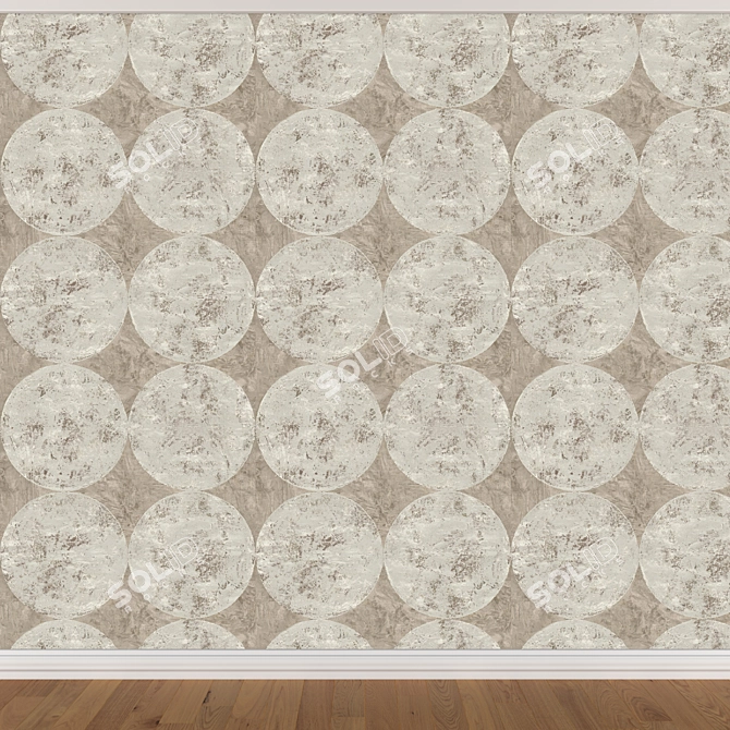 Seamless Wallpaper Set 948 3D model image 2