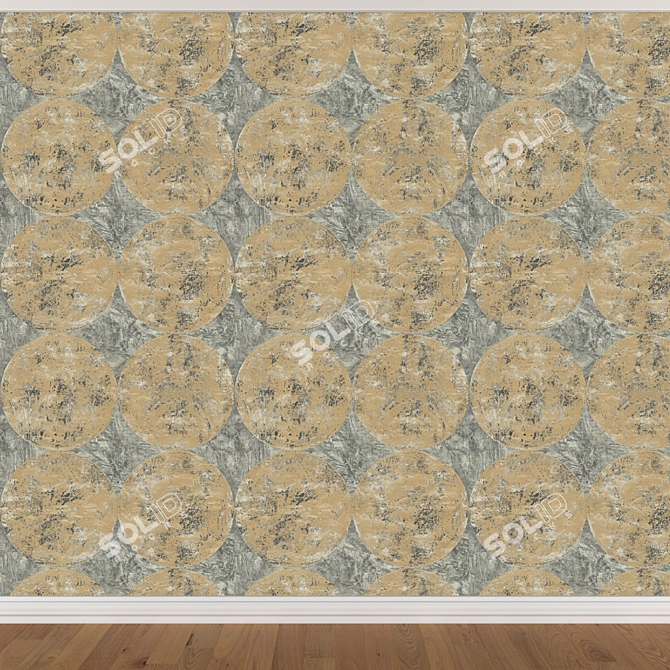 Seamless Wallpaper Set 948 3D model image 3