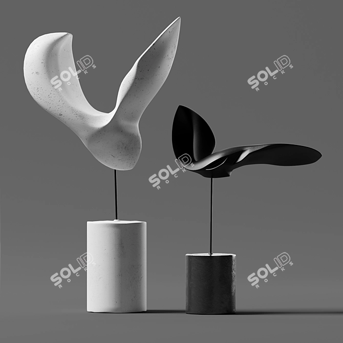 Sophie Thompson Sculpture: Elegant and Timeless Art 3D model image 2