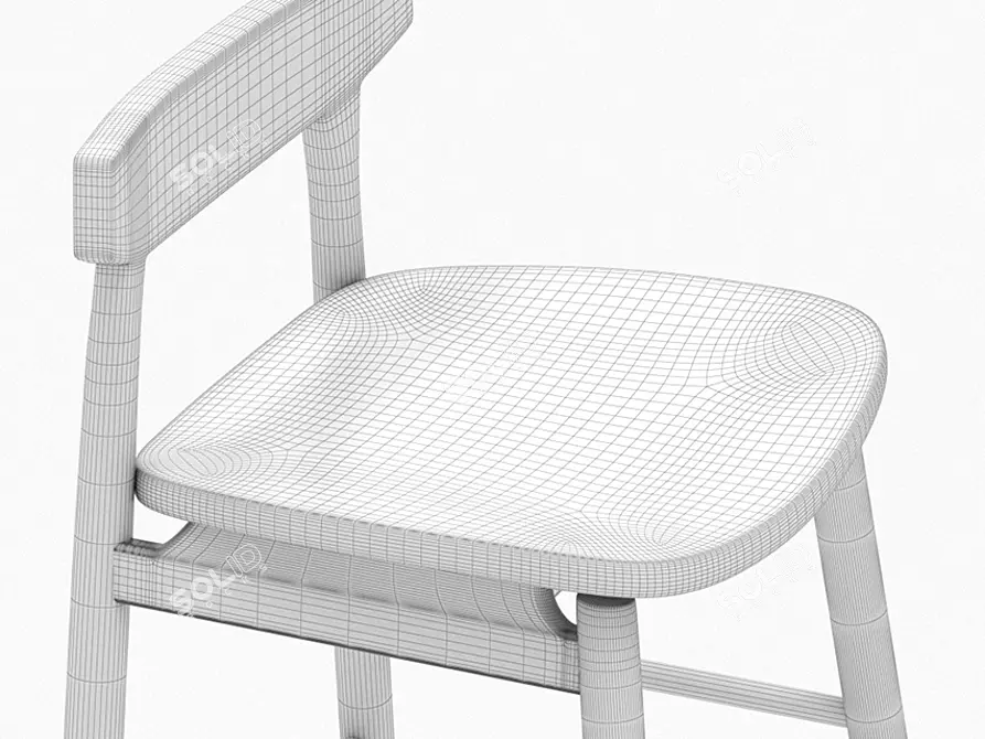 Akira Mago FCC Chair 3D model image 6