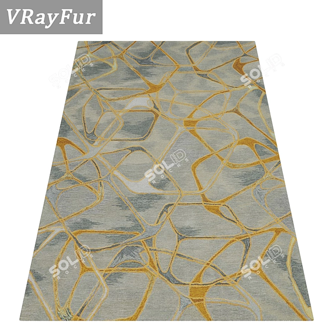 Title: Luxury Carpet Set 3D model image 2