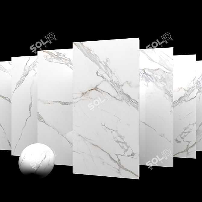 Kritios Marble Set: Museum-Quality Elegance 3D model image 4