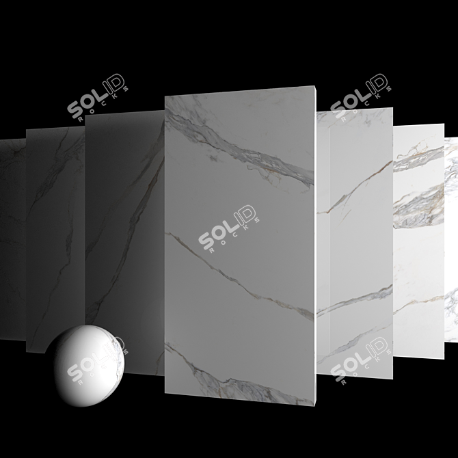 Marble Museum Kritios Set 3D model image 3