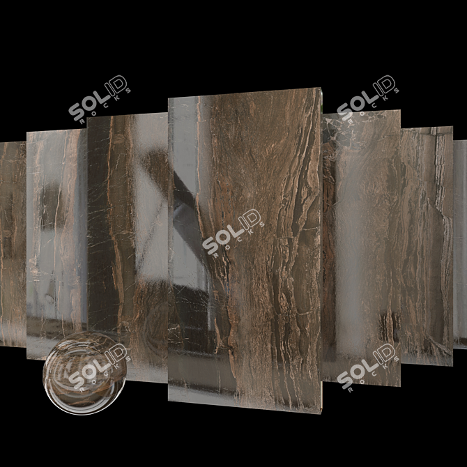Opera Brown Marble Set | Museum Collection 3D model image 1