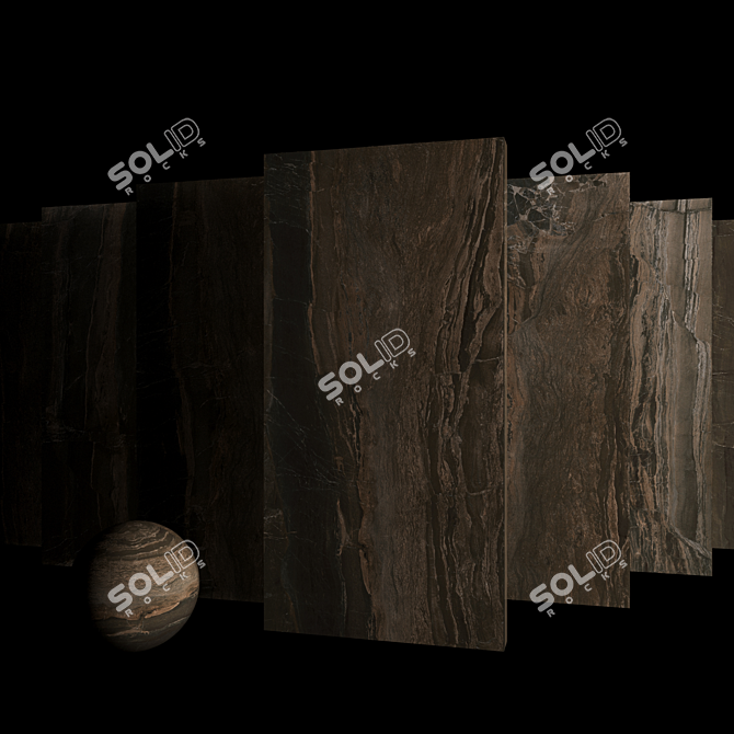 Opera Brown Marble Set | Museum Collection 3D model image 3