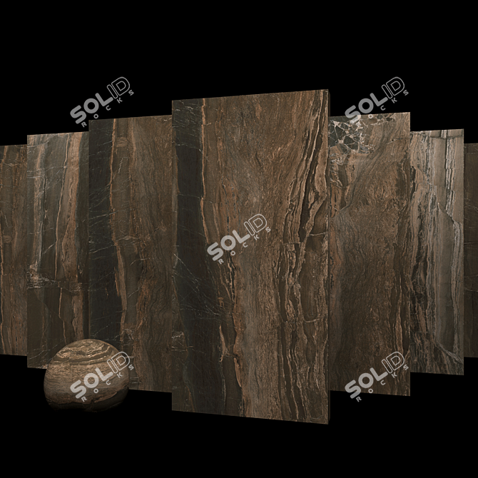 Opera Brown Marble Set | Museum Collection 3D model image 4