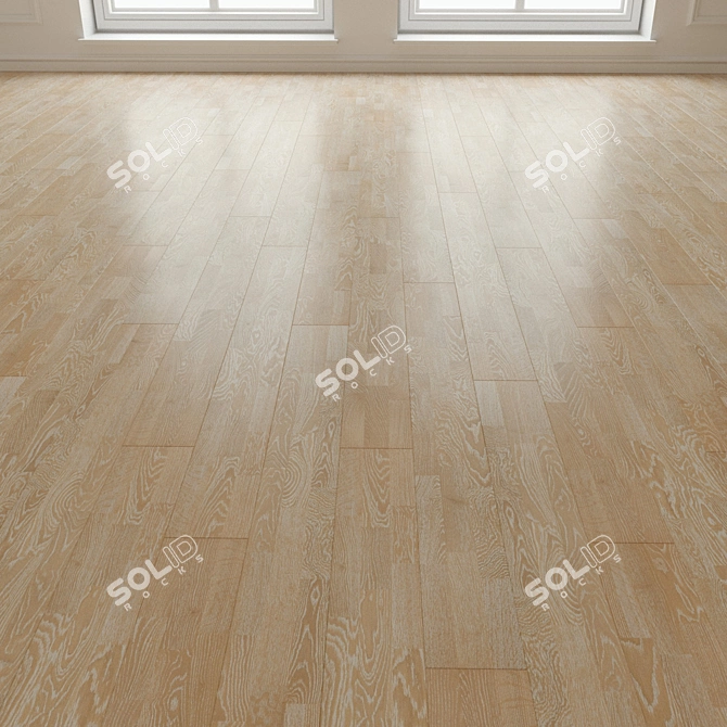 Vanila Clouds Laminate Parquet 3D model image 3