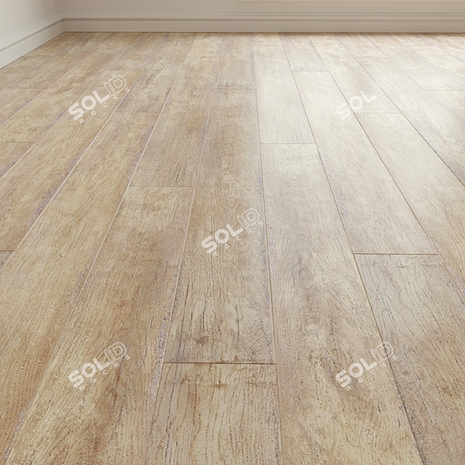 Fashion Laminate Parquet 82: High-resolution Texture 3D model image 1