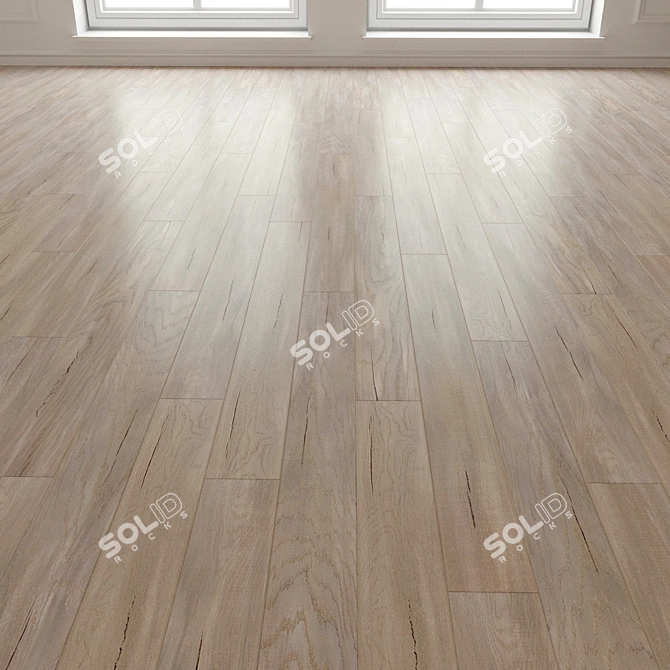 Fashion Coco Shine Laminate Parquet 3D model image 3