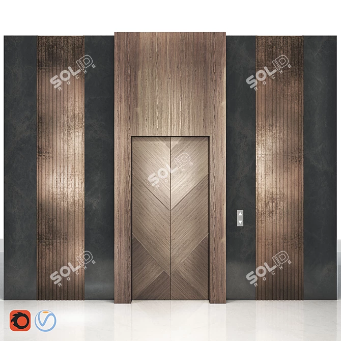 Sleek Elevator 2015 - 3D Model 3D model image 1