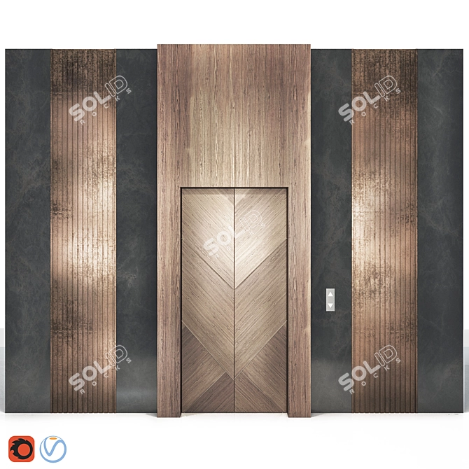 Sleek Elevator 2015 - 3D Model 3D model image 3