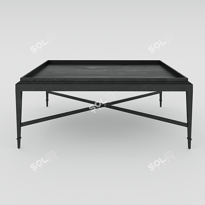 Soul Wood Coffee Table 3D model image 1