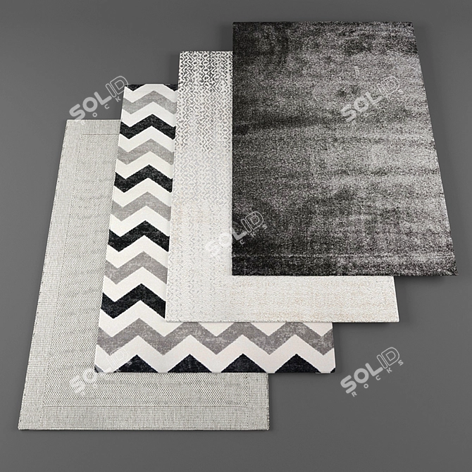 Atlas Collection Rugs 3D model image 1