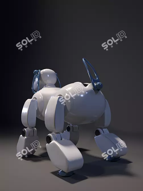 Title: Corona Dog Robot - 3D Model & Renderer 3D model image 5