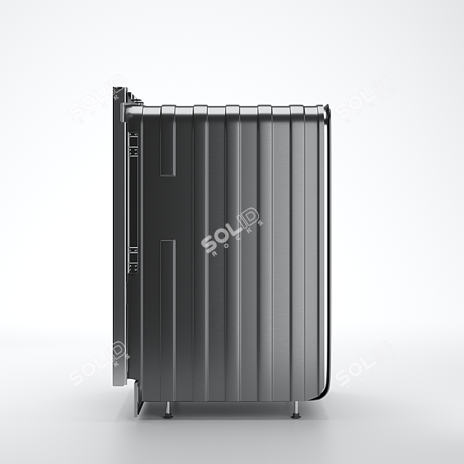 Title: Luxury Integrated Dishwasher - 40 Series 3D model image 3