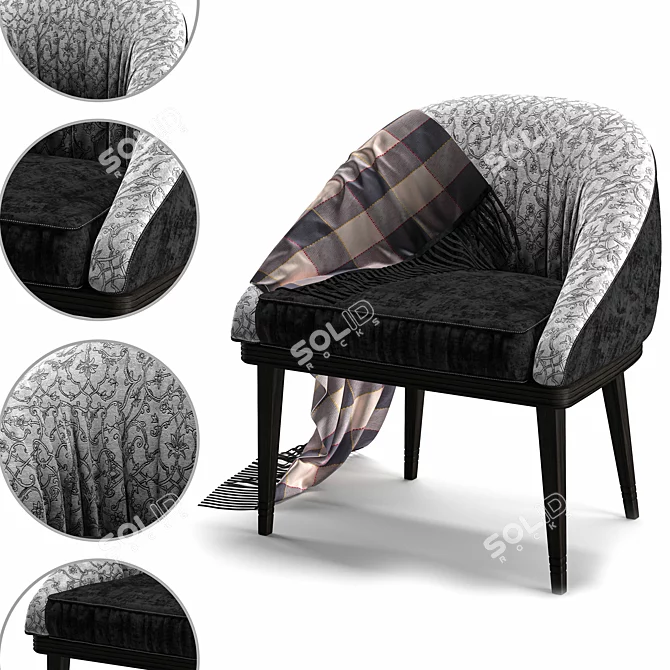  Q-Relaxed Contemporary Chair 3D model image 2