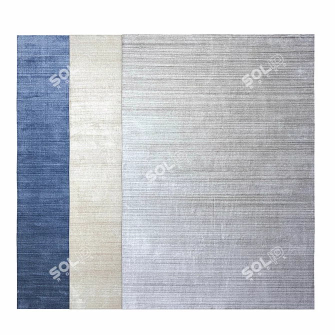 Heath Rug: Elegant Design and Lasting Quality 3D model image 2