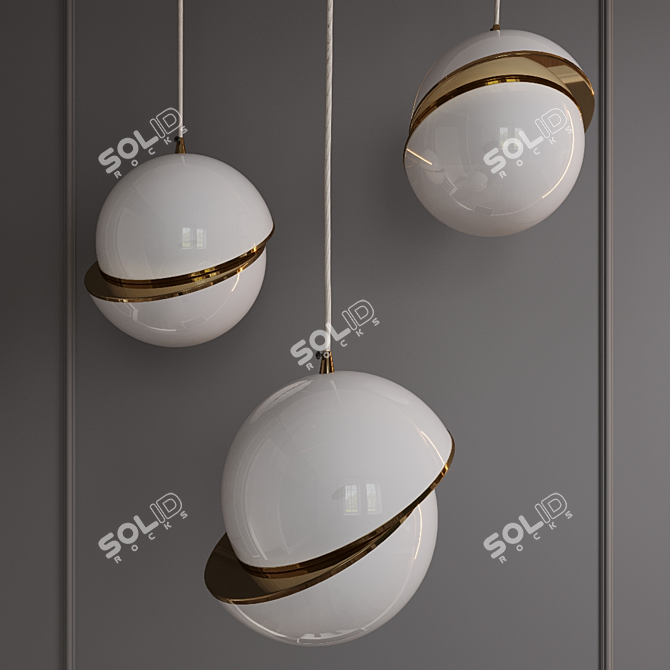 LOFT Designe 4603 Pendant Light 3D model image 1