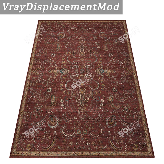 Versatile Set of High-Quality Carpets 3D model image 3