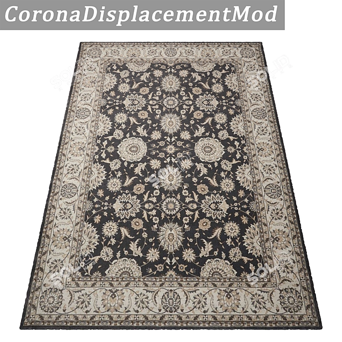 High-Quality Carpet Set 3D model image 4