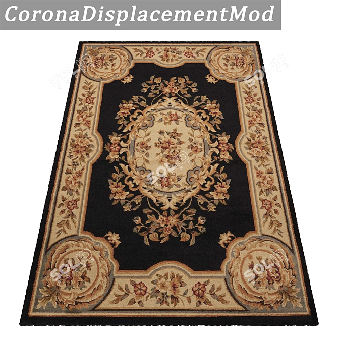 High-Quality Carpet Set with Multiple Textures 3D model image 4