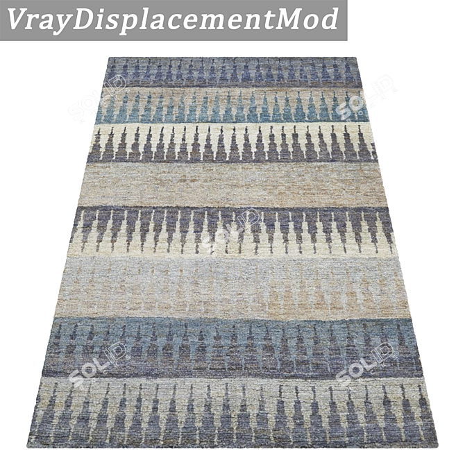 Luxury Carpet Set: High-Quality Textures 3D model image 3