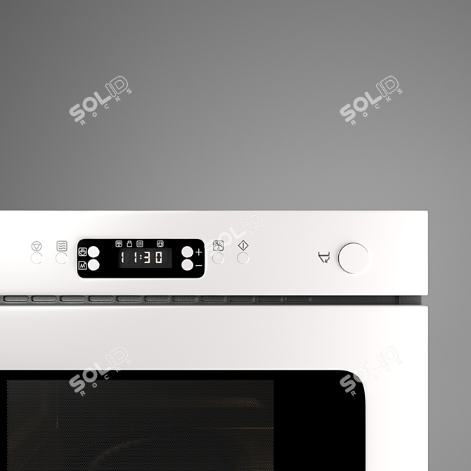 IKEA MATTRADITION Microwave: Simple and Stylish Heating 3D model image 2