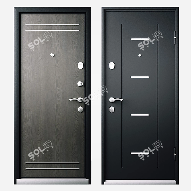 TOREX DELTA-M 10 Entrance Door 3D model image 2