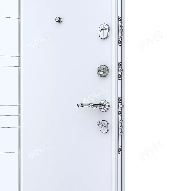 TOREX DELTA-M 10 Entrance Door 3D model image 4