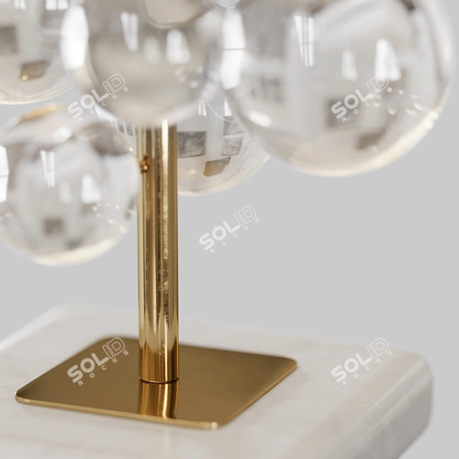 Modern Neo-Classical Globo Table Lamp II 3D model image 3