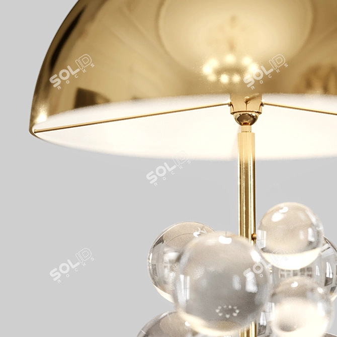 Modern Neo-Classical Globo Table Lamp II 3D model image 4
