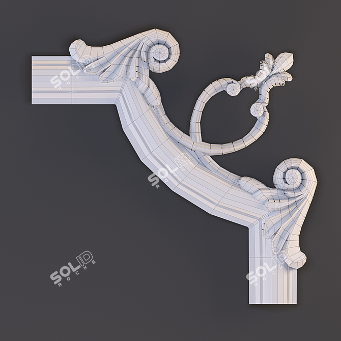 Harmony M 215-5: Versatile Corner Piece 3D model image 2