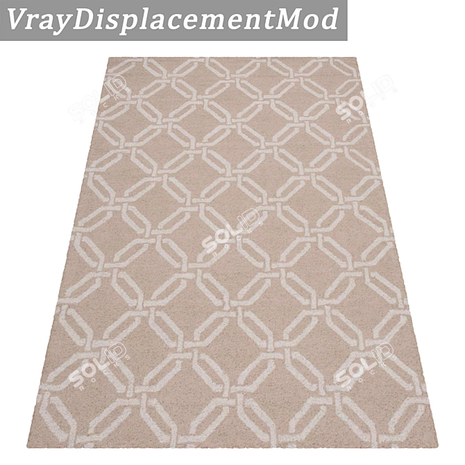 Luxury Carpets Set 1107 - High-Quality Textures 3D model image 3