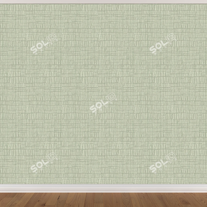 Seamless Wallpaper Set - 3 Colors 3D model image 4