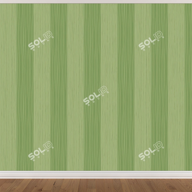 Seamless Wallpaper Set - 3 Colors 3D model image 2