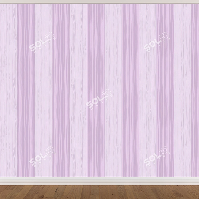 Seamless Wallpaper Set - 3 Colors 3D model image 4