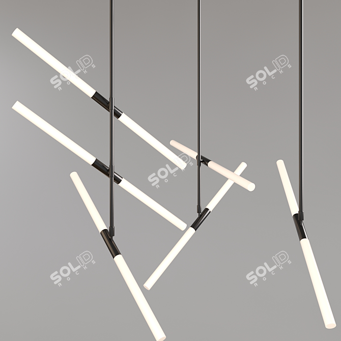 Modern Scandinavian Pendant Lights 3D model image 3