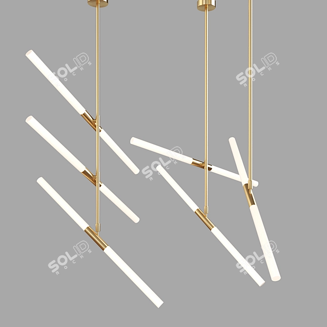 Modern Scandinavian Pendant Lights 3D model image 4