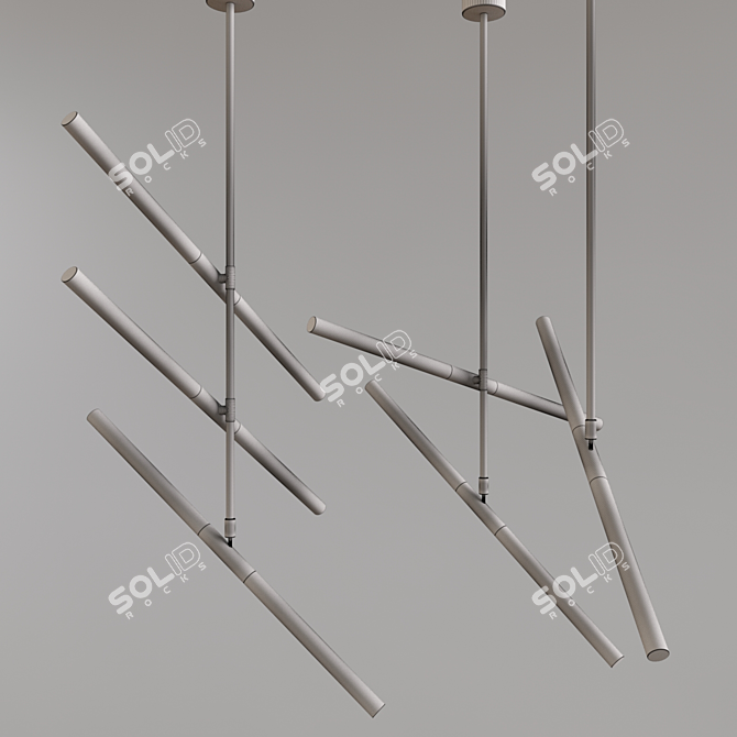 Modern Scandinavian Pendant Lights 3D model image 5