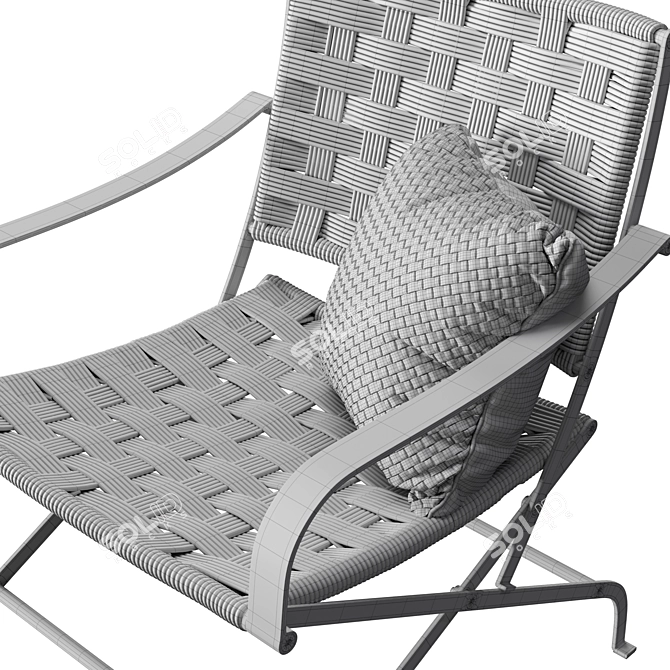 Modern Outdoor Elegance: Flexform Carlotta 3D model image 5